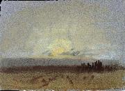 Joseph Mallord William Turner Sunset painting